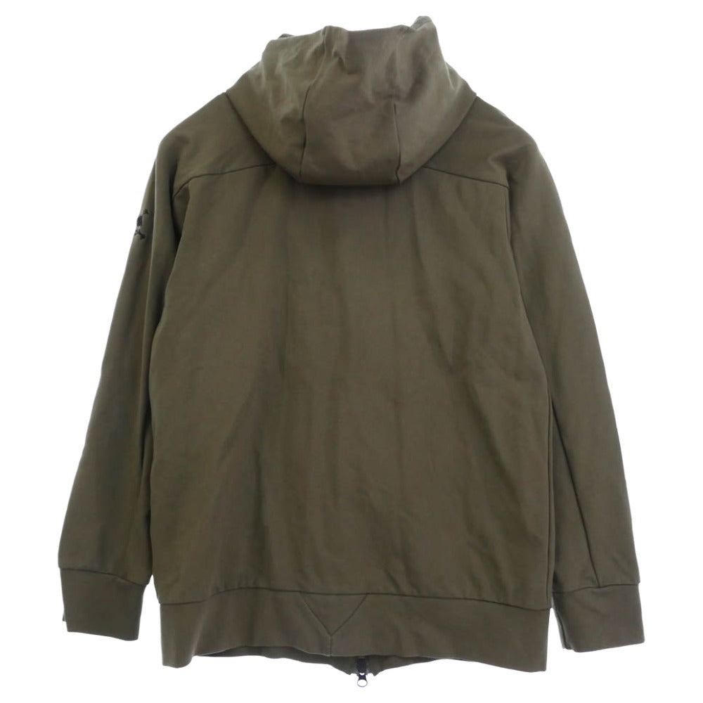 OAKLEY オークリー 24AW FOA406910 Skull Endeavor Zip Hoodie 3.0 スカル エンデバー ジップ フーディー パーカー カーキ系 S【中古】