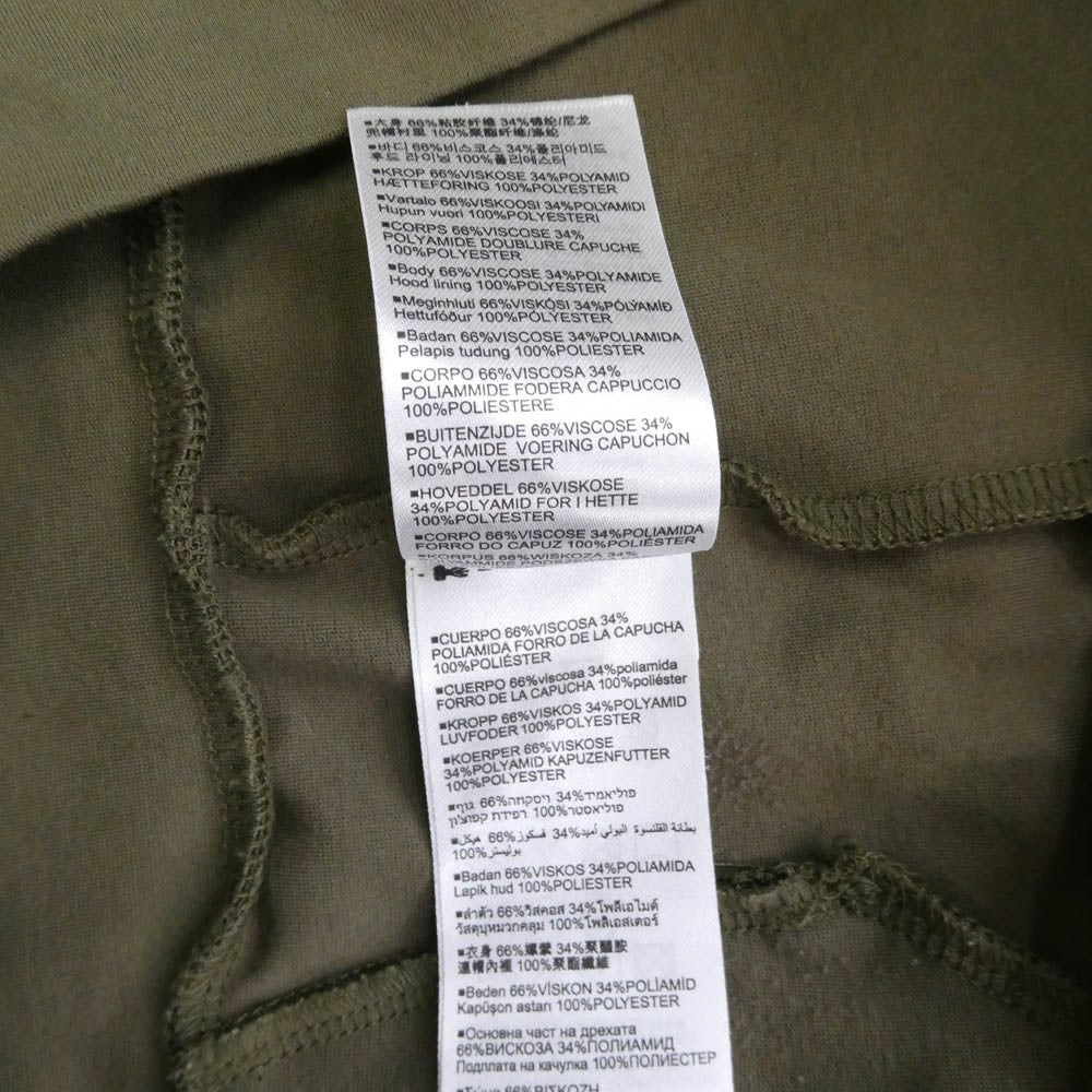 OAKLEY オークリー 24AW FOA406910 Skull Endeavor Zip Hoodie 3.0 スカル エンデバー ジップ フーディー パーカー カーキ系 S【中古】