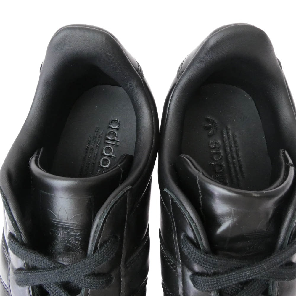 adidas アディダス HQ8997 BW ARMY JAPAN SMU CORE BLACK ジャーマントレーナー コアブラック レザー スニーカー ブラック系 27cm【中古】
