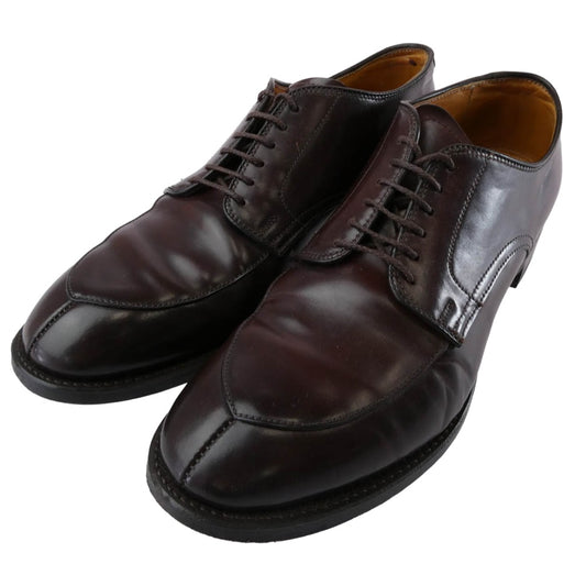 ALDEN オールデン 54321 コードバン Vチップ レザー シューズ ブラウン系 8.5【中古】