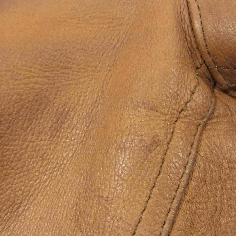 REDMOON レッドムーン deerskin ディアスキン レザー パンツ ブラウン系 M【中古】