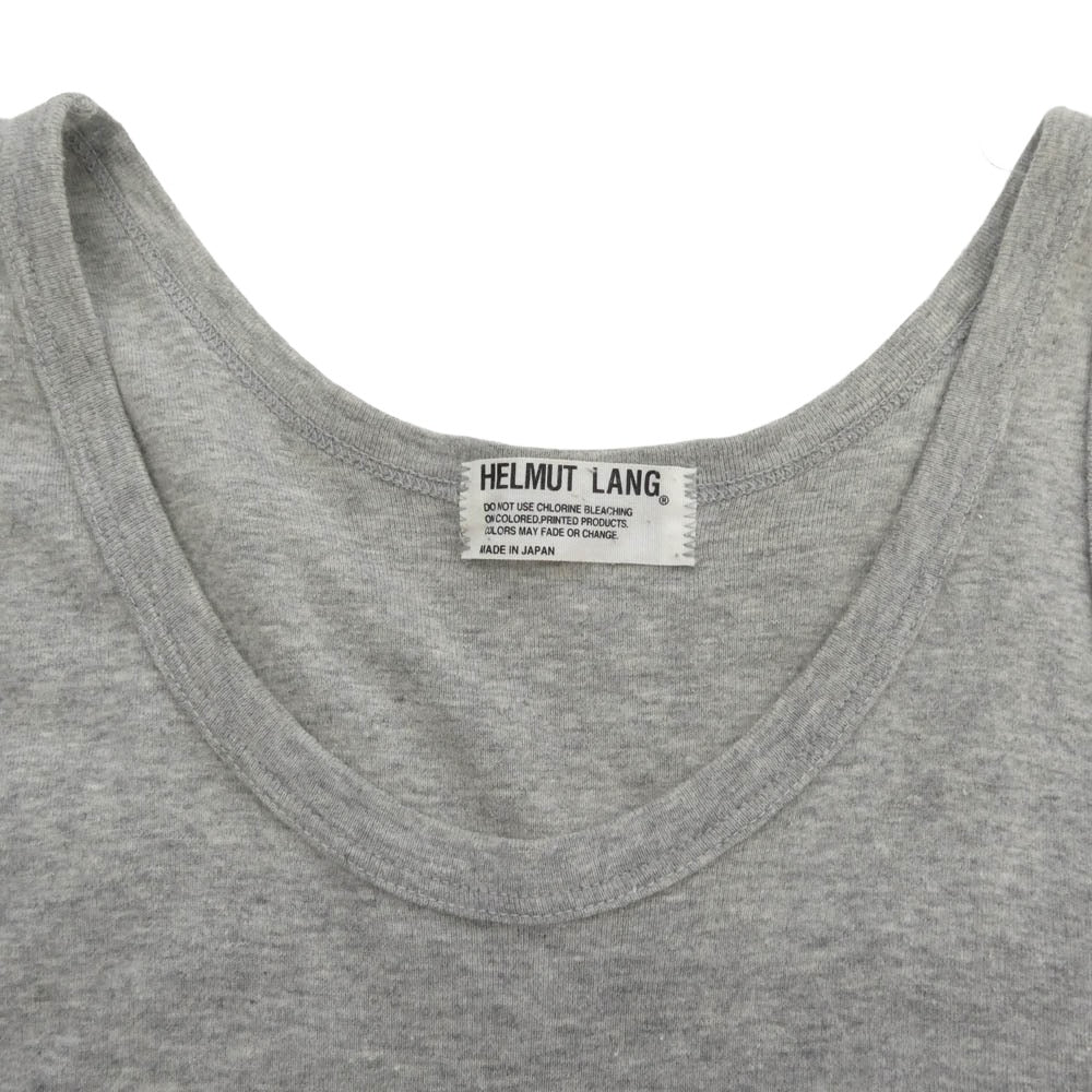HELMUT LANG ヘルムートラング 00s 本人期 タンクトップ グレー グレー系【中古】