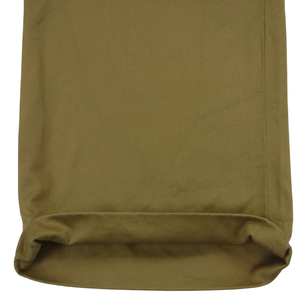 RRL ダブルアールエル officers field trousers オフィサーズ チノ パンツ コットン 中国製 ブラウン系 32【美品】【中古】