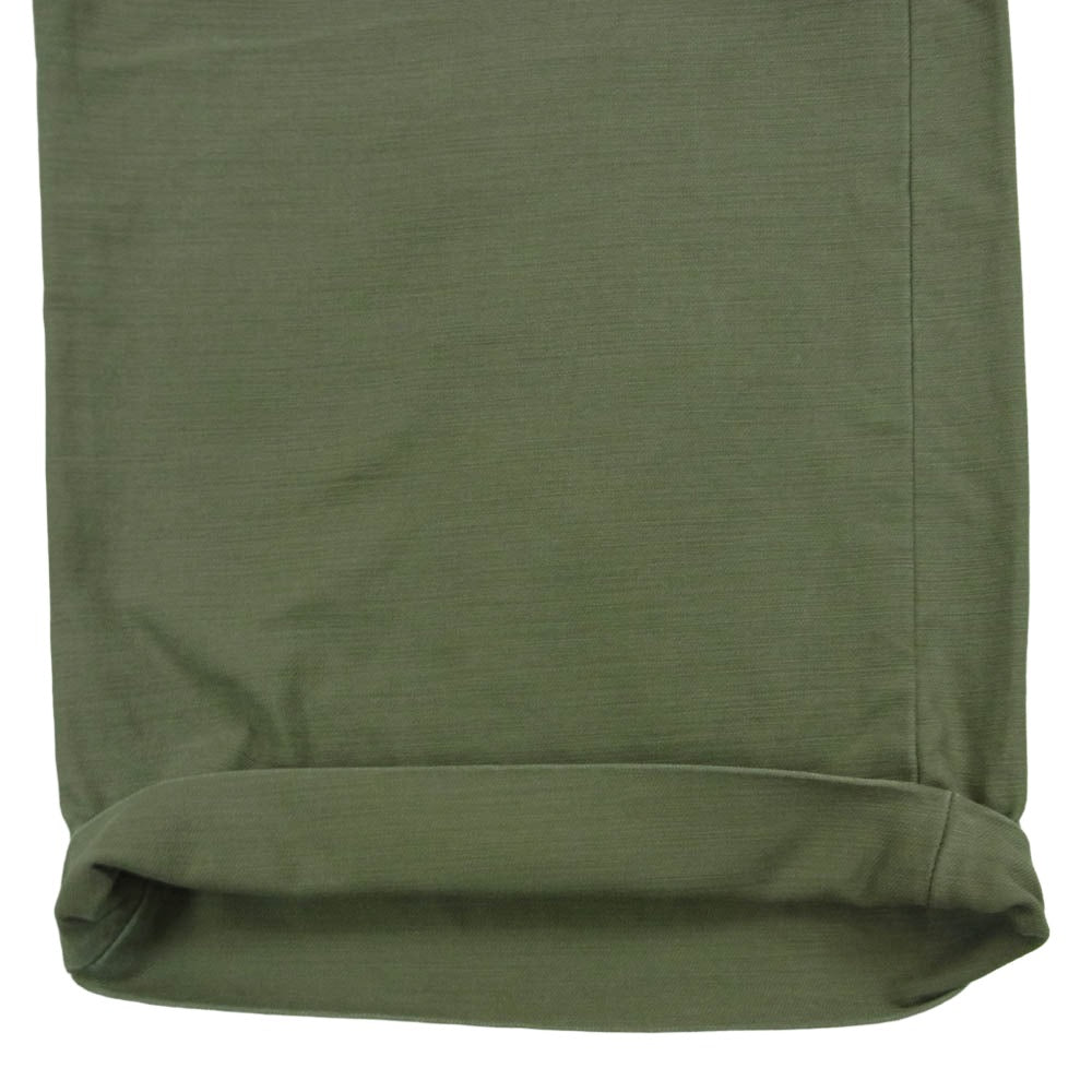 RRL ダブルアールエル U.S. STANDARD CHINO 13スター釦 ヴィンテージウォッシュ加工 スタンダード チノ パンツ グリーン系 W32【美品】【中古】