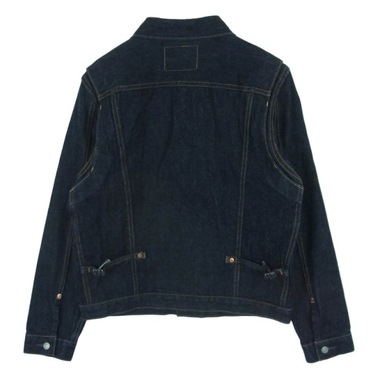 RRL ダブルアールエル USA製 Stratford Denim Trucker Jacket ストラトフォード デニム ジャケット インディゴブルー系 M【美品】【中古】
