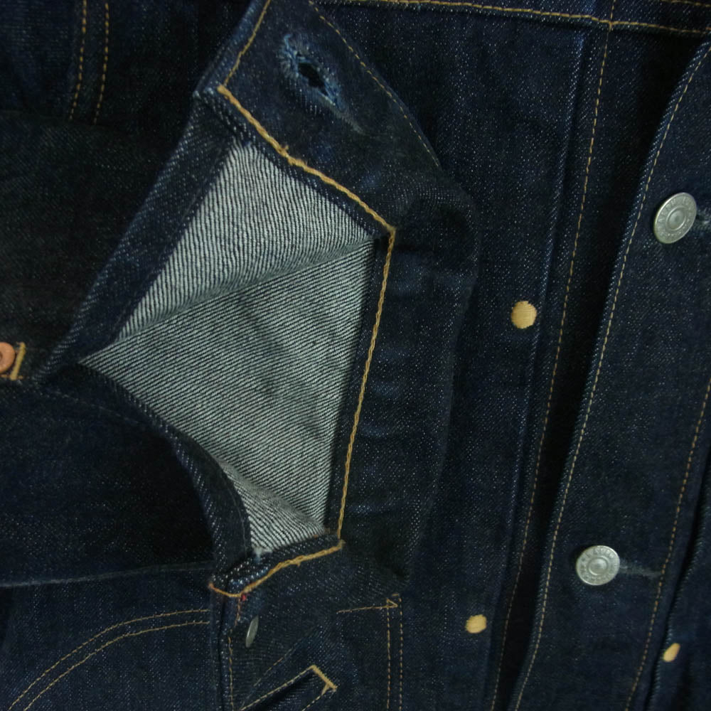 RRL ダブルアールエル USA製 Stratford Denim Trucker Jacket ストラトフォード デニム ジャケット インディゴブルー系 M【美品】【中古】