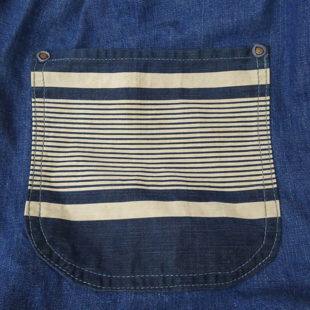 ジュディー オーガー デザイン INDIGO HOBO インディゴデニム ショルダー バッグ インディゴブルー系【美品】【中古】