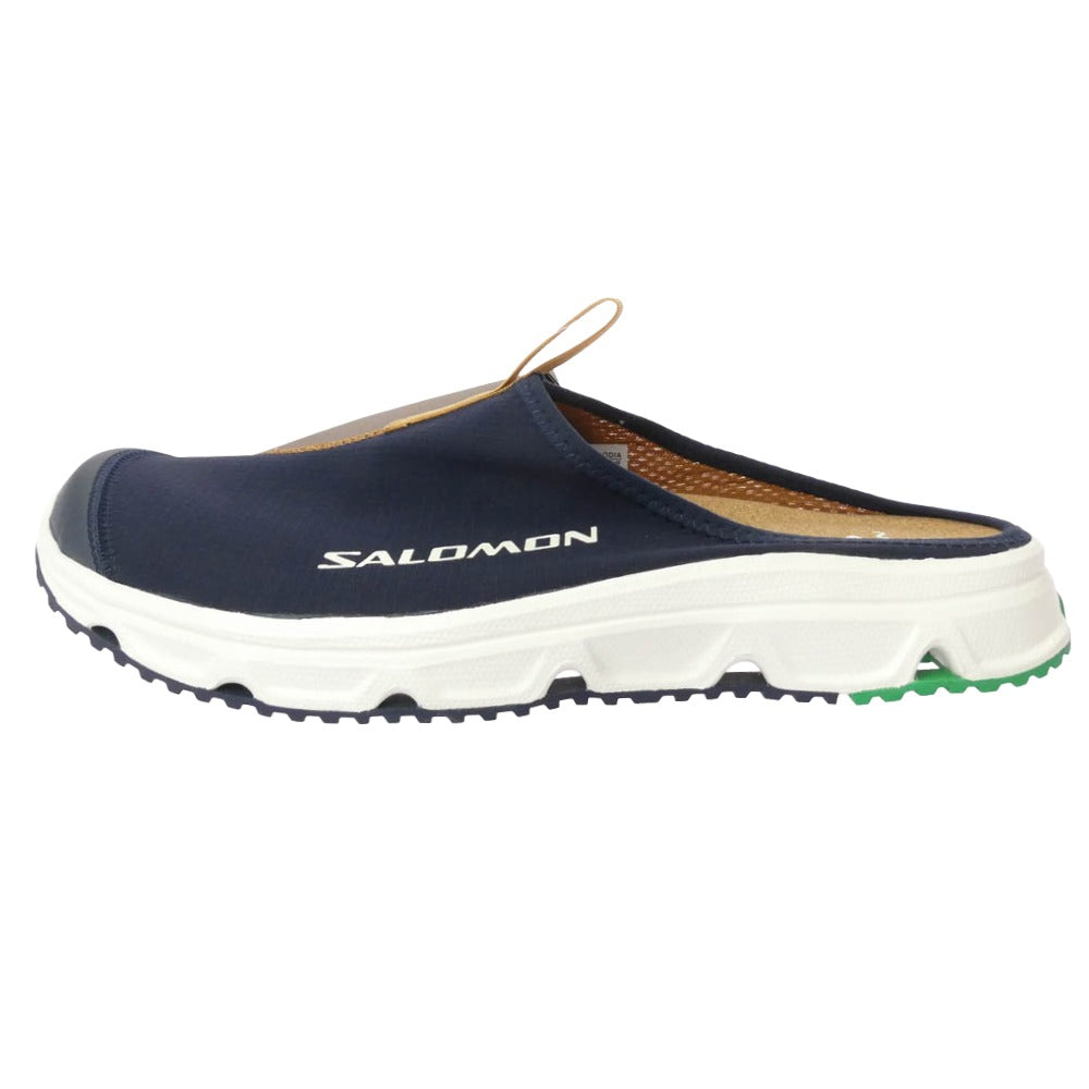 salomon サロモン 471315 RX SLIDE スライドサンダル スリッポン シューズ ネイビー系 28cm【極上美品】【中古】