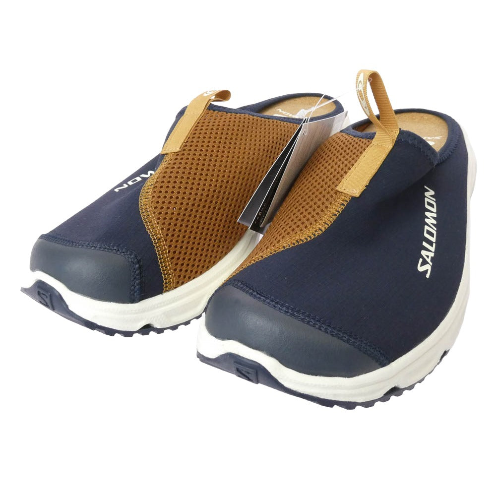 salomon サロモン 471315 RX SLIDE スライドサンダル スリッポン シューズ ネイビー系 28cm【極上美品】【中古】