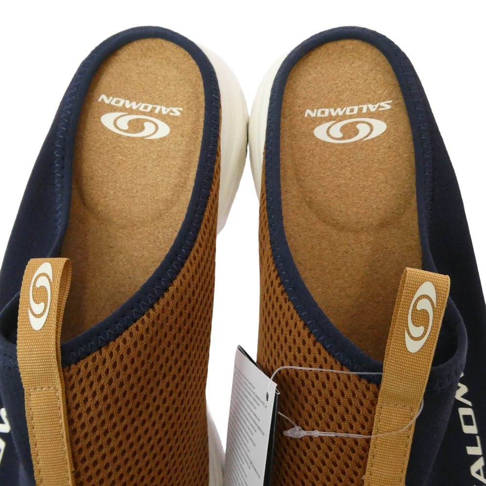 salomon サロモン 471315 RX SLIDE スライドサンダル スリッポン シューズ ネイビー系 28cm【極上美品】【中古】