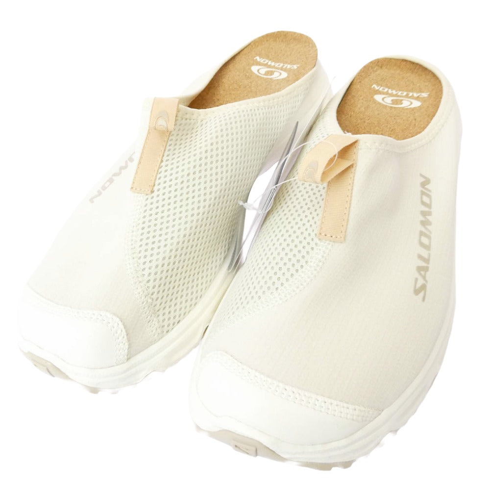 salomon サロモン 472985 RX SLIDE スライドサンダル スリッポン シューズ ホワイト系 28cm【極上美品】【中古】