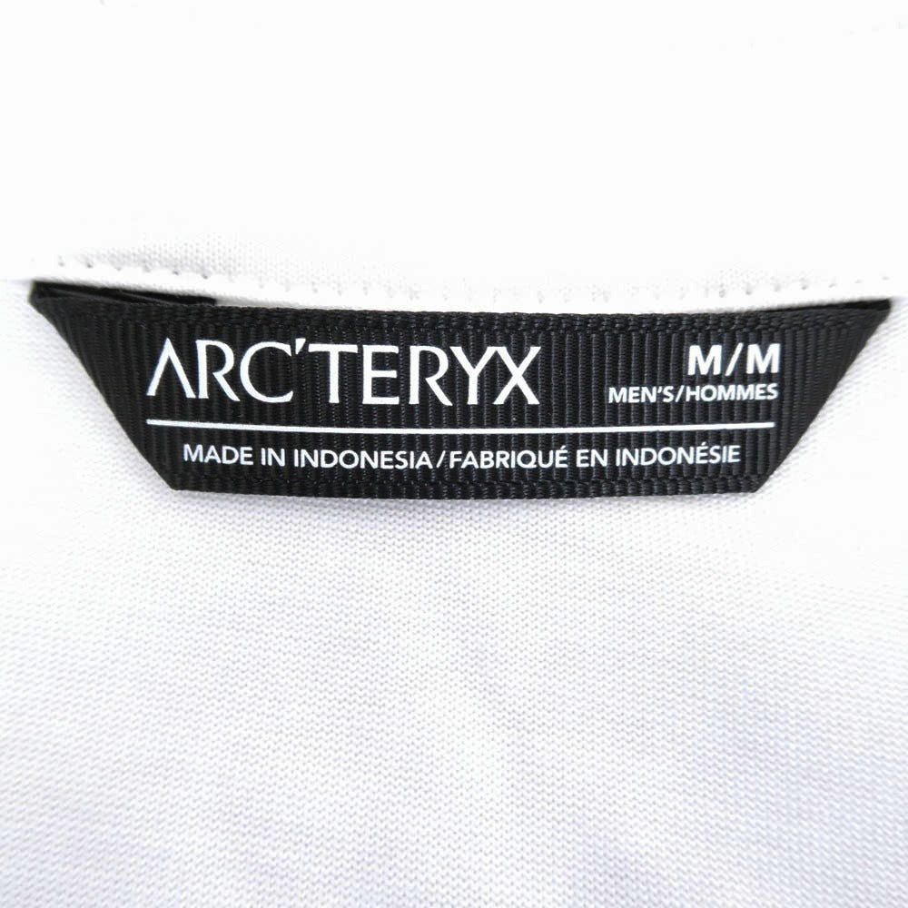 ARC'TERYX アークテリクス 25216 Eris Polo 半袖 ポロ シャツ ホワイト系 M【極上美品】【中古】