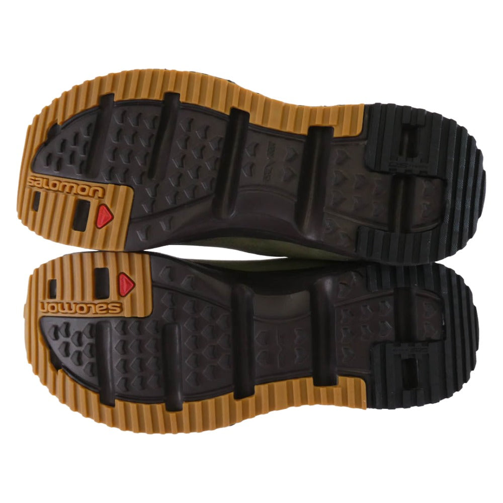 salomon サロモン 472292 RX SNUG FOR PNS スリッポン シューズ カーキ系 ブラウン系 28cm【新古品】【未使用】【中古】