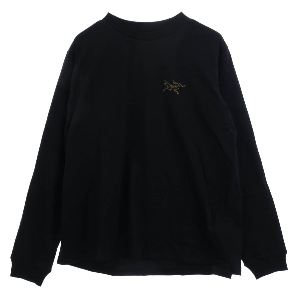 ARC'TERYX アークテリクス X000009714 Kragg Cotton LS クラッグ コットン ロングスリーブ 長袖 Tシャツ ブラック系 L【美品】【中古】