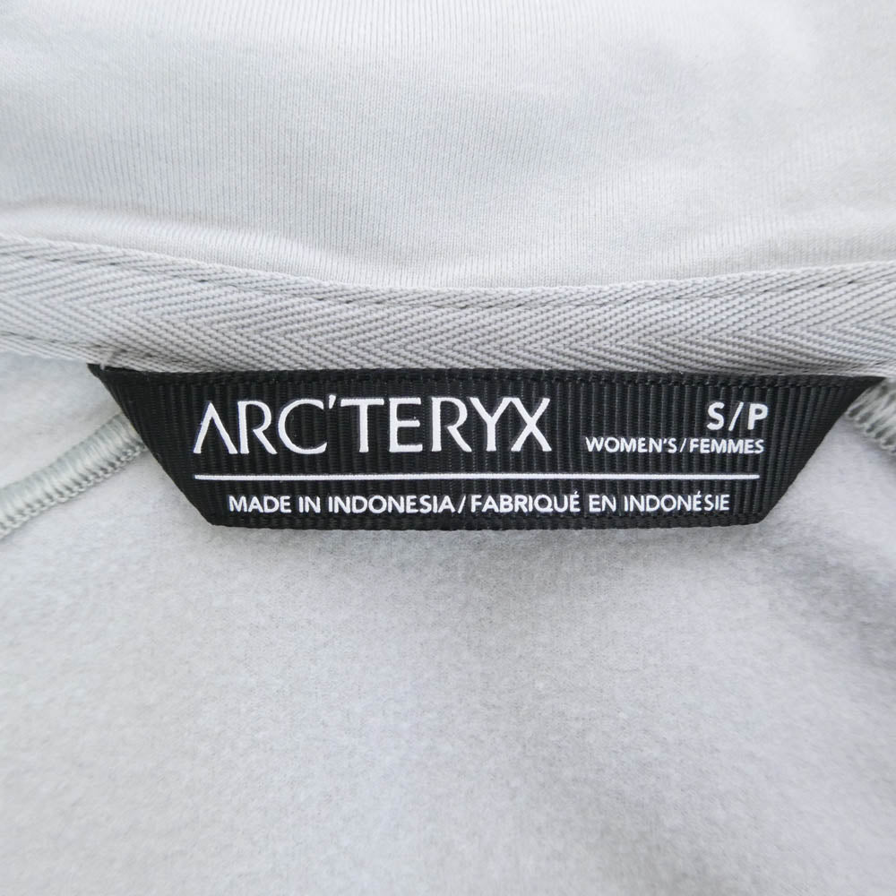 ARC'TERYX アークテリクス X000006418-141515 kyanite lightweight zip neck カイヤナイト ライトウエイト ジップネック ウィメンズ カットソー グレー系 S【中古】