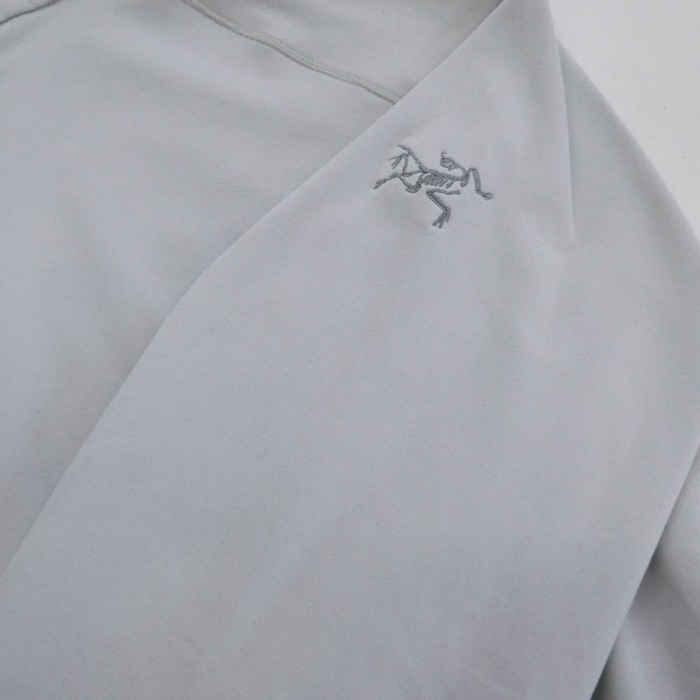 ARC'TERYX アークテリクス X000006418-141515 kyanite lightweight zip neck カイヤナイト ライトウエイト ジップネック ウィメンズ カットソー グレー系 S【中古】