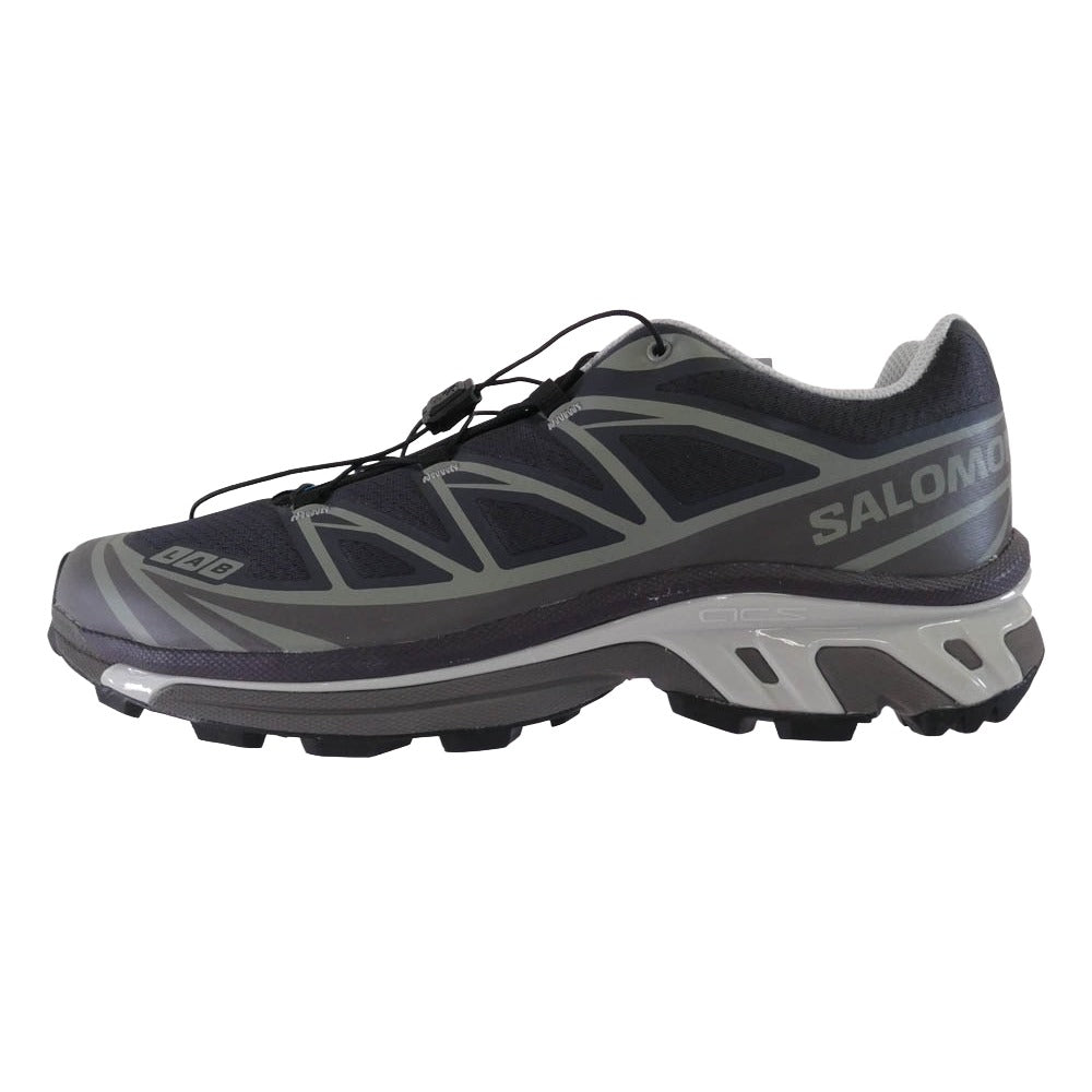 salomon サロモン 478641 XT-6 スニーカー グレー系 パープル系 28cm【新古品】【未使用】【中古】
