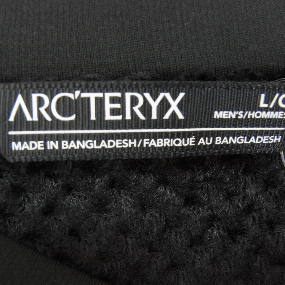 ARC'TERYX アークテリクス X000007253 Proton Crewneck Pullover プロトン クルーネック プルオーバー ブラック系 L【極上美品】【中古】