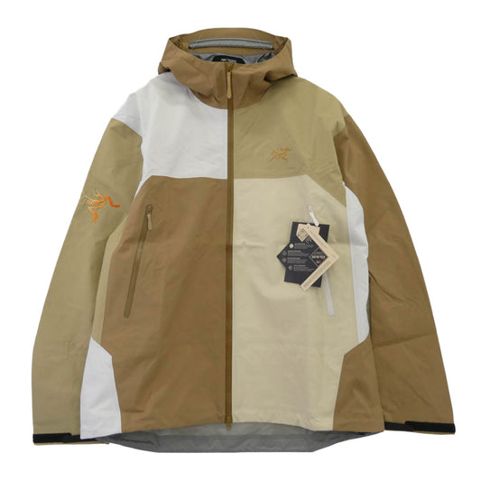 ARC'TERYX アークテリクス X000009269 x BEAMS Beta Jacket Nagomi x ビームス ベータ ジャケット ナゴミ (和み) ベージュ系 オフホワイト系 マルチカラー系 XL【新古品】【未使用】【中古】