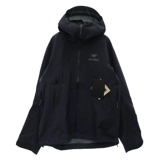 ARC'TERYX アークテリクス X000006488 Beta AR Jacket -Stormhood ベータ ストームフード ジャケット ネイビー系 L【極上美品】【中古】