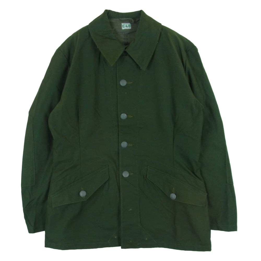 ヴィンテージ スウェーデン軍 M59 フィールド ジャケット グリーン系 46【中古】