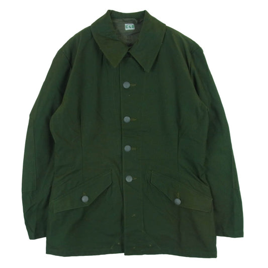 ヴィンテージ スウェーデン軍 M59 フィールド ジャケット グリーン系 46【中古】