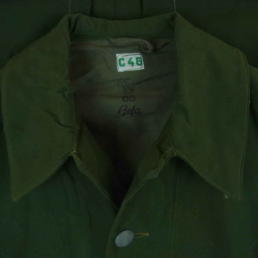 ヴィンテージ スウェーデン軍 M59 フィールド ジャケット グリーン系 46【中古】