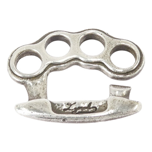 LYNCH SILVERSMITH リンチシルバースミス メリケンサック ナックルフック ペンダントトップ シルバー系【中古】