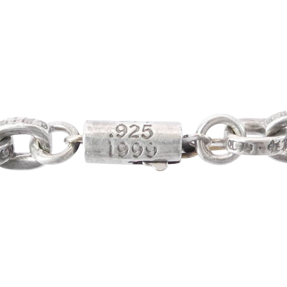 CHROME HEARTS クロムハーツ（原本有） PAPER CHAIN 20inch ペーパーチェーン ネックレス 20インチ シルバー系【中古】