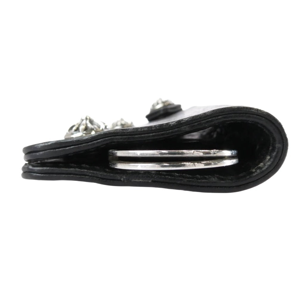 CHROME HEARTS クロムハーツ（原本無） KEY CASE クロスボールボタン