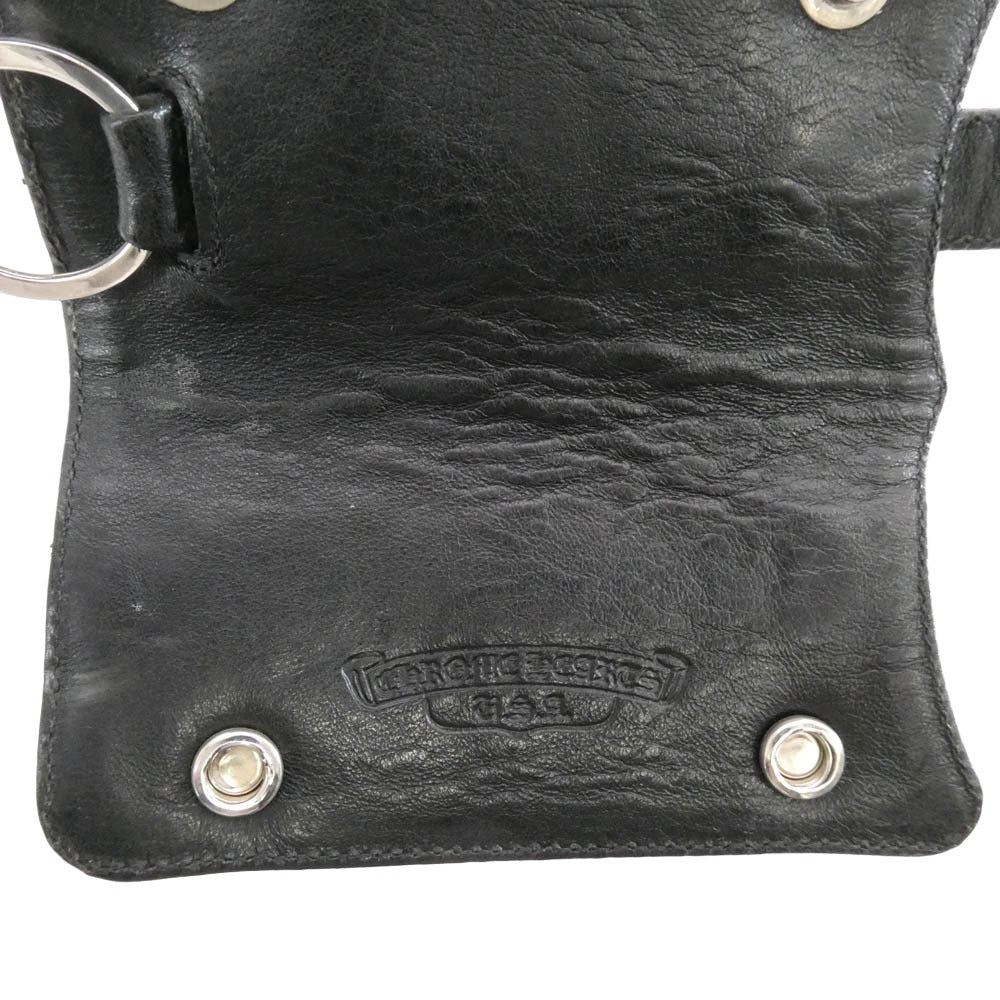 CHROME HEARTS クロムハーツ（原本無） KEY CASE クロスボールボタン
