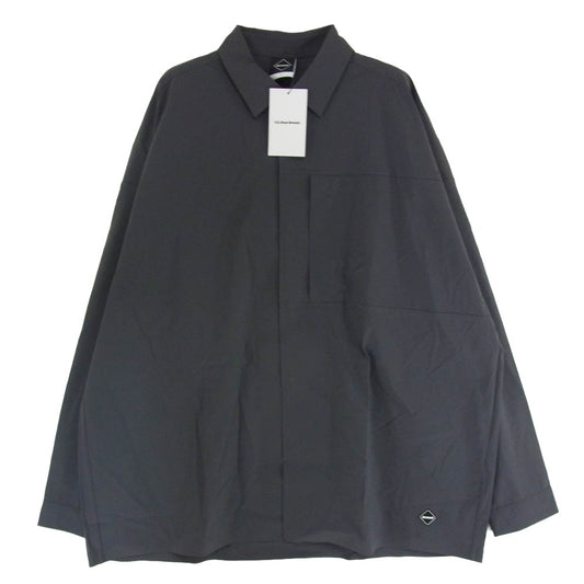 F.C.R.B. エフシーアールビー FCRB-250068 TECH TEAM SHIRT JACKET テック シャツ グレー系 L【新古品】【未使用】【中古】