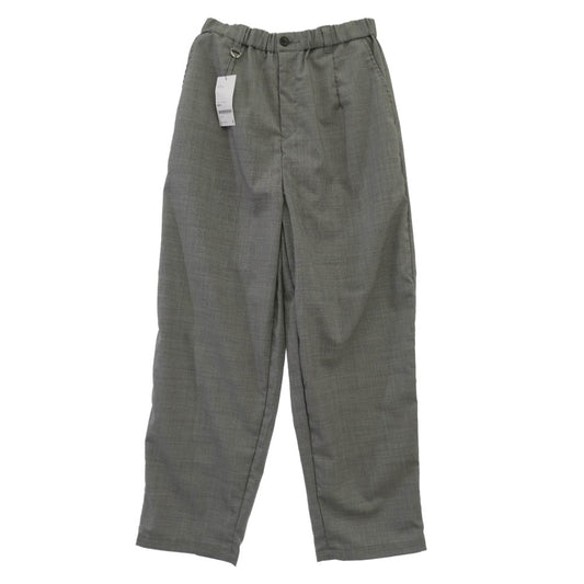 SOPHNET. ソフネット SPNT-260030 TROPICAL CHECK TAPERED BOLD PANTS HOUNDS TOOTH 2 トロピカル チェック テーパード パンツ ブラック系 ホワイト系 2【極上美品】【中古】