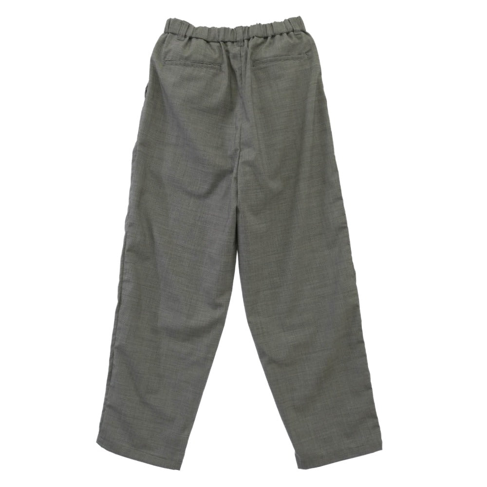SOPHNET. ソフネット SPNT-260030 TROPICAL CHECK TAPERED BOLD PANTS HOUNDS TOOTH 2 トロピカル チェック テーパード パンツ ブラック系 ホワイト系 2【極上美品】【中古】