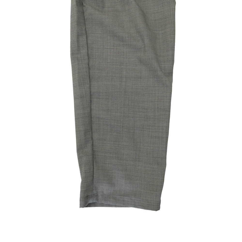 SOPHNET. ソフネット SPNT-260030 TROPICAL CHECK TAPERED BOLD PANTS HOUNDS TOOTH 2 トロピカル チェック テーパード パンツ ブラック系 ホワイト系 2【極上美品】【中古】