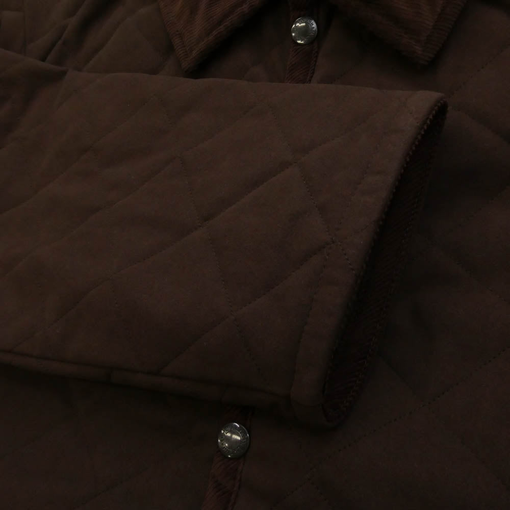 SOPHNET. ソフネット SPNT-252096 LAVENHAM OVERSIZED DENHAM ラベンハム オーバーサイズ キルティング ジャケット ブラウン系 1【極上美品】【中古】