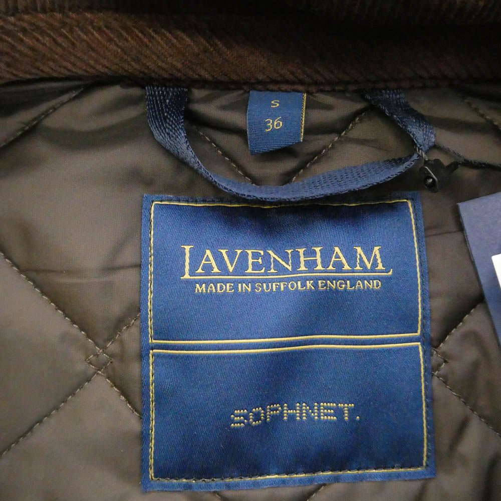 SOPHNET. ソフネット SPNT-252096 LAVENHAM OVERSIZED DENHAM ラベンハム オーバーサイズ キルティング ジャケット ブラウン系 1【極上美品】【中古】