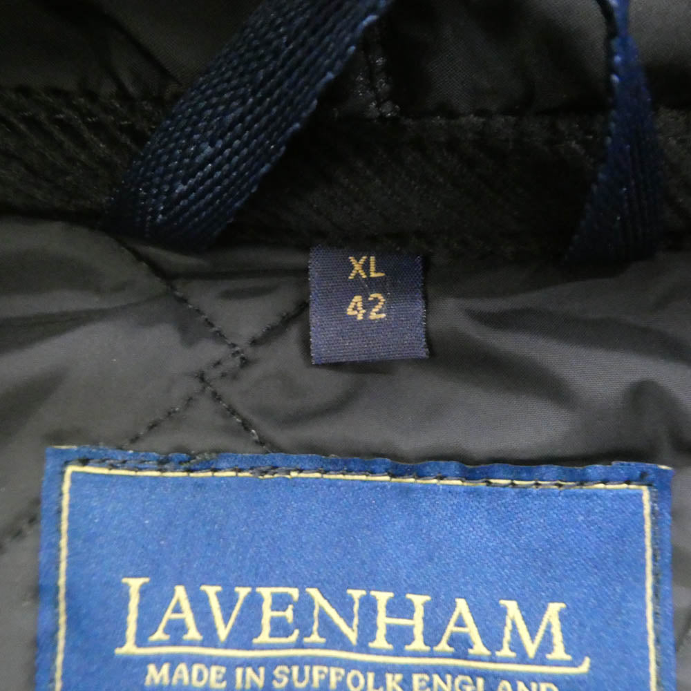 SOPHNET. ソフネット SPNT-252097 LAVENHAM BRUNDON ラベンハム フーデッド キルティング コート ブラック系 4【極上美品】【中古】