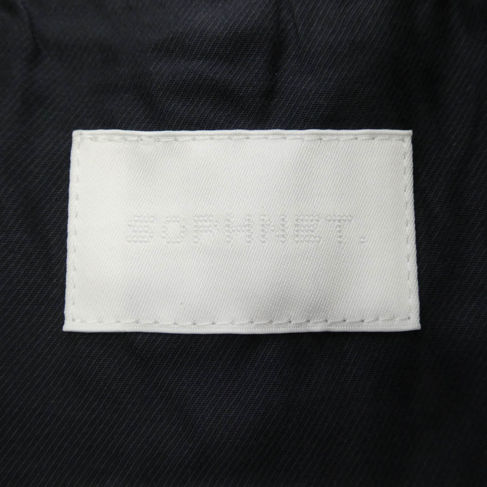 SOPHNET. ソフネット SPNT-252006 LEATHER COLLAR COVERALL / Kvadrat Sisu ブラウン系 ネイビー系 4【極上美品】【中古】