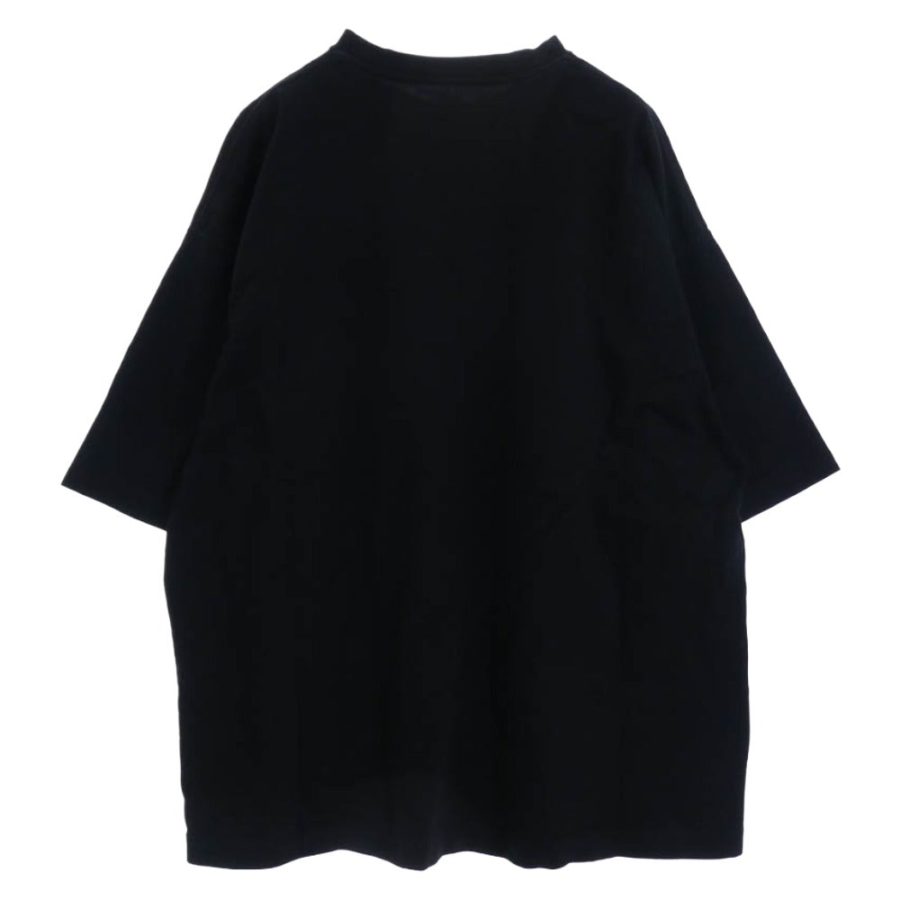 Ron Herman ロンハーマン RHC ポケット付き クルーネック 半袖 Tシャツ ブラック ブラック系 XL【中古】