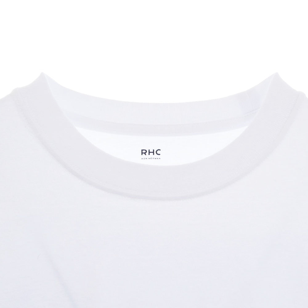 Ron Herman ロンハーマン RHC ポケット付き クルーネック 半袖 Tシャツ ホワイト ホワイト系 XL【中古】