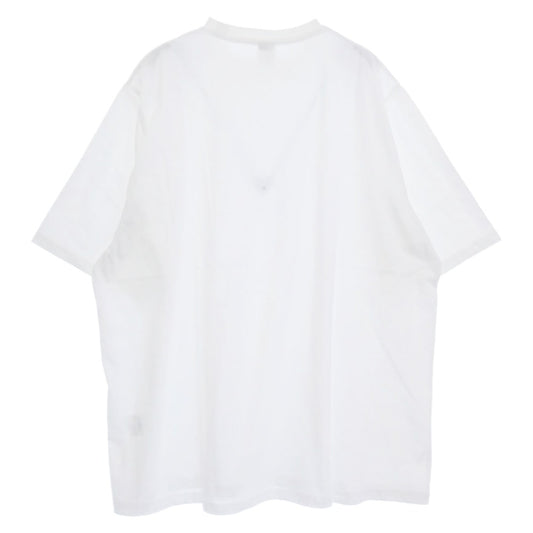 オヴィー Fine Cotton Basic pac T-shirts ファインコットン クルーネック 半袖 Tシャツ カットソー ホワイト ホワイト系 XXL【中古】