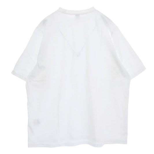 オヴィー Fine Cotton Basic pac T-shirts ファインコットン クルーネック 半袖 Tシャツ カットソー ホワイト ホワイト系 XXL【中古】