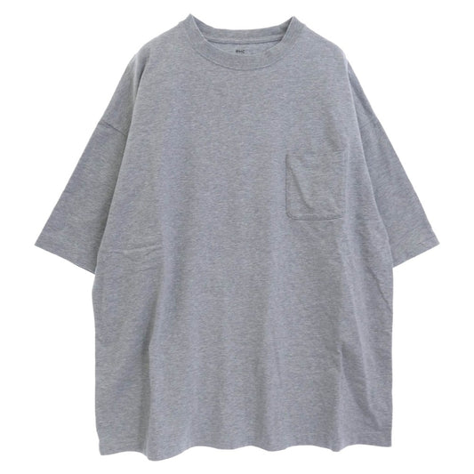 Ron Herman ロンハーマン RHC ポケット付き クルーネック 半袖 Tシャツ グレー グレー系 XL【中古】