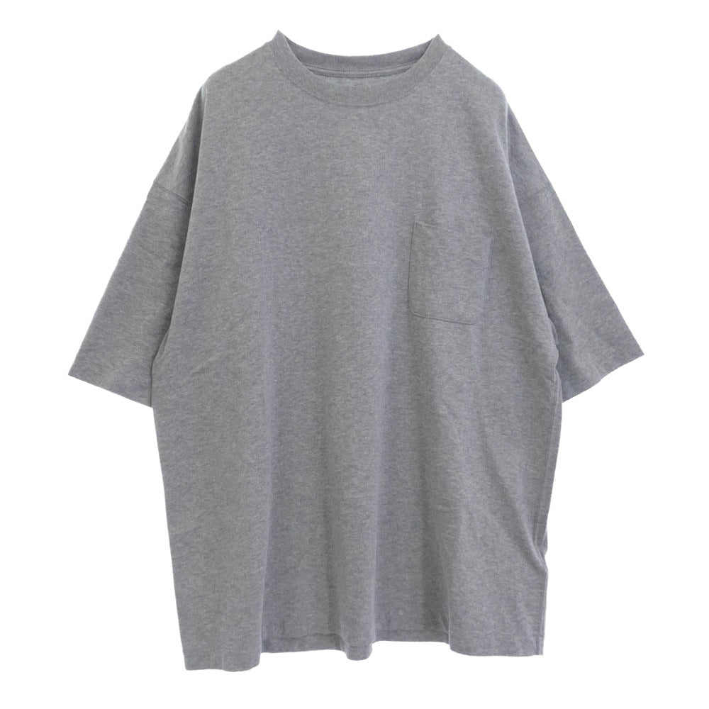 Ron Herman ロンハーマン RHC ポケット付き クルーネック 半袖 Tシャツ グレー グレー系 XL【中古】