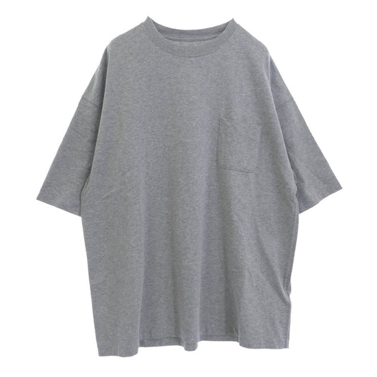 Ron Herman ロンハーマン RHC ポケット付き クルーネック 半袖 Tシャツ グレー グレー系 XL【中古】