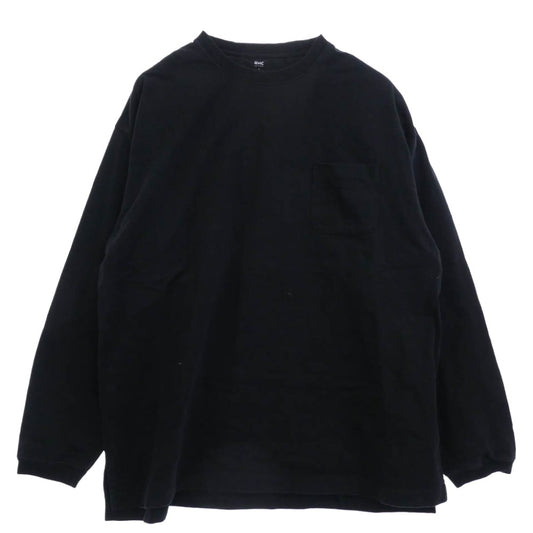 Ron Herman ロンハーマン 3120900164 RHC Wide Crew Neck Long Sleeve Tee ワイド クルーネック ロングスリーブ 長袖 Tシャツ ブラック ブラック系 XL【中古】