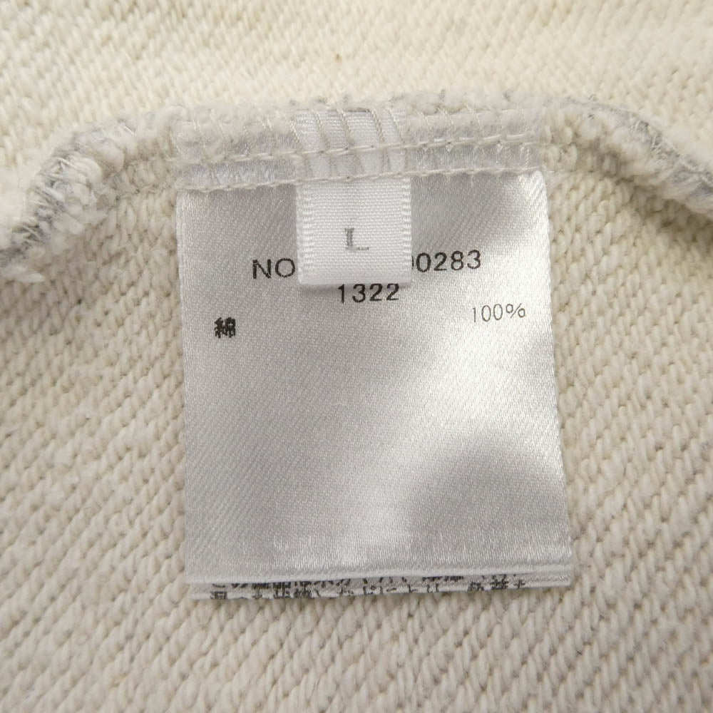 Ron Herman ロンハーマン 3420900283 Supima Sweat Pullover スーピマ クルーネック スウェット トレーナー グレー系 L【中古】