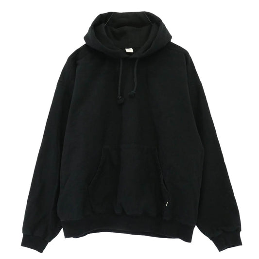 オヴィー Heavy Weight Wide Pullover Hoodie ヘビーウェイト ワイド プルオーバー フーディー パーカー ブラック系 XL【中古】