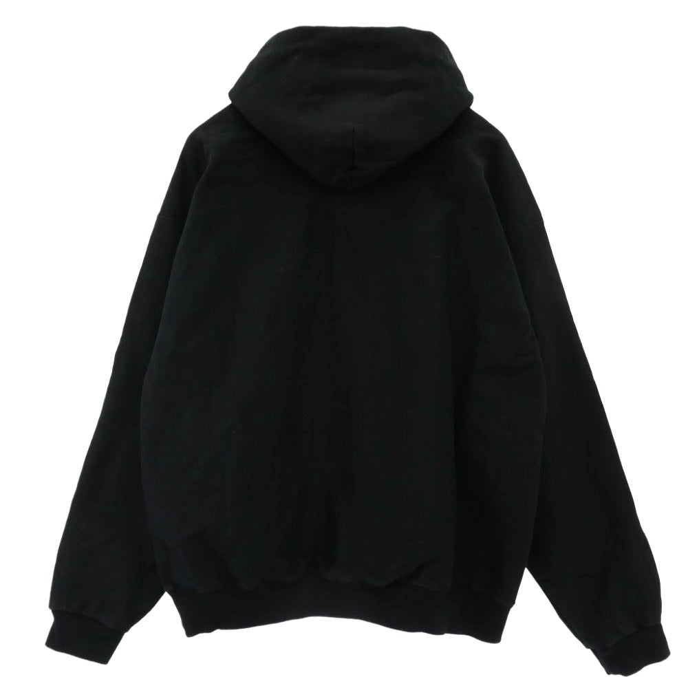 オヴィー Heavy Weight Wide Pullover Hoodie ヘビーウェイト ワイド プルオーバー フーディー パーカー ブラック系 XL【中古】